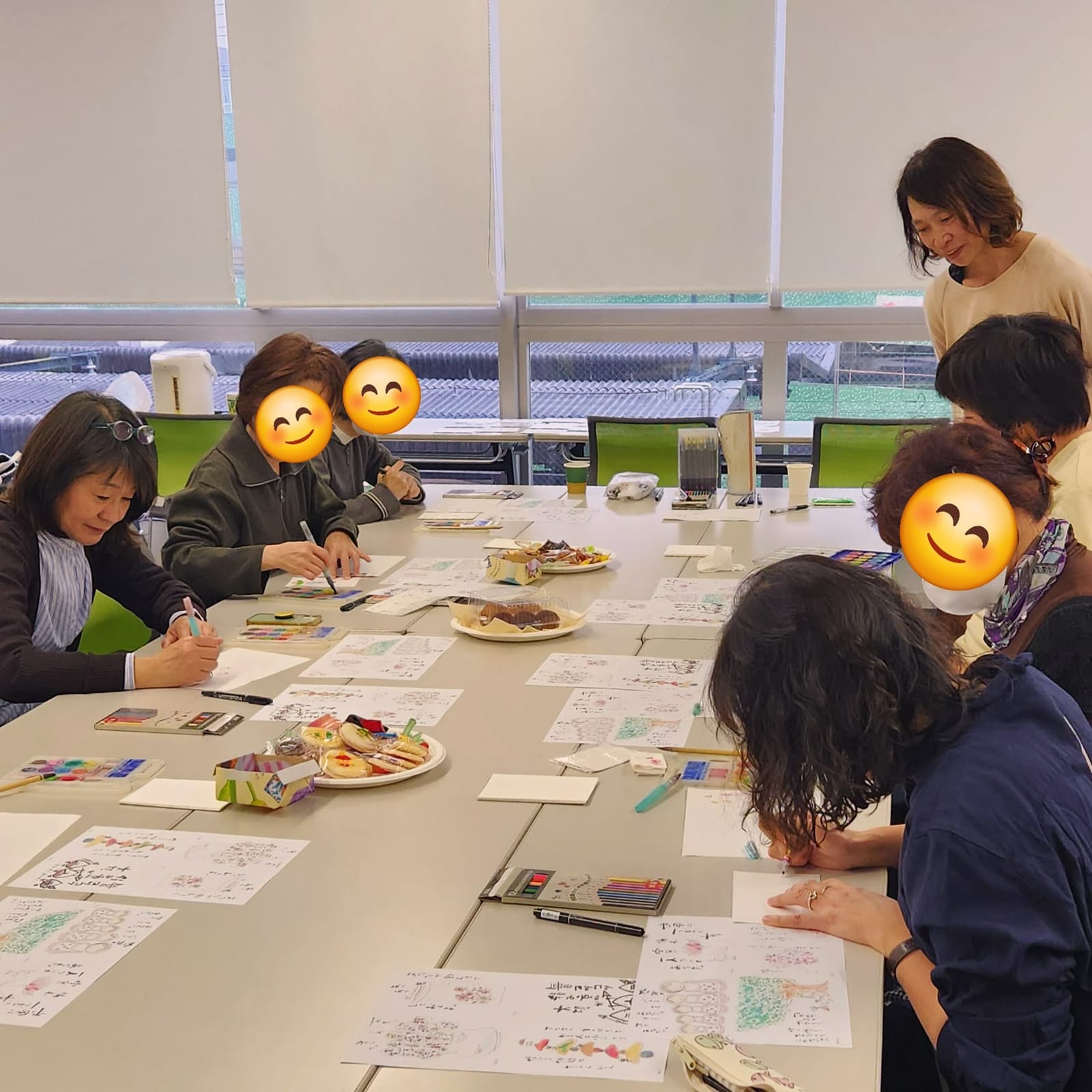 癒しのイラスト筆文字講座